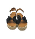 Sandale dama Esprit, 39, material textil, imitatie de piele, negru - imagine 3