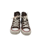 Tenisi dama Converse, 38, material textil, maro - imagine 3