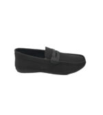Mocasini barbati 45, imitatie de piele, negru