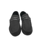 Mocasini barbati 45, imitatie de piele, negru - imagine 3