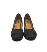 Pantofi dama Updated, 42, material textil, negru - imagine 3