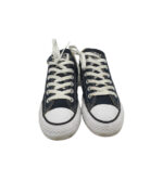 Tenisi dama Converse, 38, material textil, negru - imagine 3