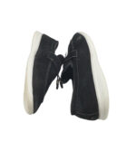 Mocasini barbati  42, material textil, negru - imagine 4