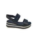 Sandale dama Tom Tailor, 37, material textil, bleumarin