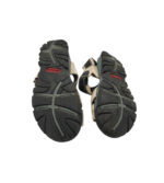 Sandale dama Rieker, 38, imitație de piele, crem - imagine 5