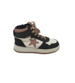 Adidasi dama Graceland 35, imitatie de piele, alb negru