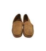 Mocasini dama Marina, 39, material textil, maro - imagine 3