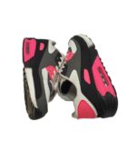 Adidasi dama  41, imitație de piele, negru alb - imagine 4