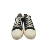 Tenisi dama H&M 41, material textil, negru - imagine 3