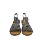 Sandale dama Rieker, 39, imitatie de piele, gri - imagine 4