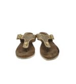 Saboti dama S'oliver, 38, piele, auriu - imagine 3