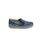 Espadrile dama Polo, 37, material textil, albastru