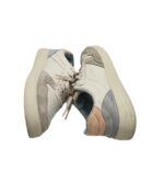 Adidasi dama Tamaris, 40, imitație de piele, piele intoarsa, alb gri - imagine 4