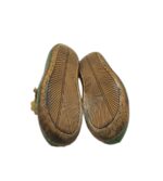 Saboti dama 37, imitatie de piele, verde - imagine 5