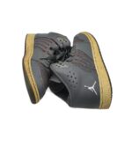 Adidasi dama Jordan, 38, material textil, piele, gri - imagine 4