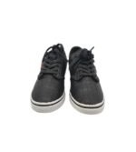 Tenisi dama Vans, 38, imitație de piele, piele, negru - imagine 3