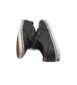 Tenisi dama Vans, 38, imitație de piele, piele, negru - imagine 4