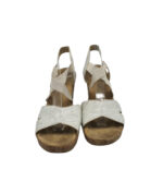 Sandale dama Rieker, 41, imitație de piele, alb gri - imagine 3