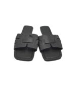 Saboti dama  40, imitație de piele, negru - imagine 3