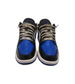 Adidasi barbati Nike, 42, piele, albastru negru alb - imagine 3