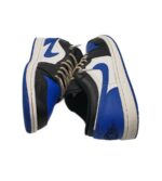 Adidasi barbati Nike, 42, piele, albastru negru alb - imagine 4