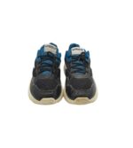 Adidasi copii 33, imitație de piele, material textil, negru - imagine 3