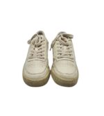 Adidasi dama Saye, 39, imitație de piele, crem - imagine 3