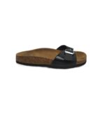 Saboti dama Derbio, 38, imitație de piele, negru