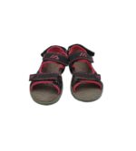 Sandale copii 30, imitație de piele, negru roz - imagine 3