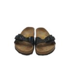 Saboti dama Birkenstock, 37, piele, negru - imagine 3