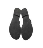 Sandale dama Lazamani, 39, piele, negru - imagine 5