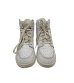 Adidasi dama NIke Jordan, 39, imitație de piele, piele, alb - imagine 3