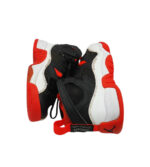 Adidasi unisex Jordan, 38, imitație de piele, material textil, piele, negru - imagine 4