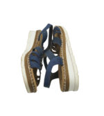 Sandale dama Rieker, 40, material textil, bleumarin - imagine 4