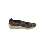 Espadrile dama Pavers, 38, material textil, multicolor