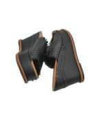 Saboti dama Cafe Noir, 36, piele, negru - imagine 4