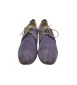 Pantofi barbati Mjus, 42, piele intoarsa, mov - imagine 3