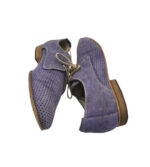 Pantofi barbati Mjus, 42, piele intoarsa, mov - imagine 4