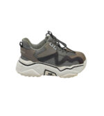 Adidasi dama Anvia, 40, imitație de piele, material textil, gri (bombeu)