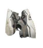 Adidasi dama Anvia, 40, imitație de piele, material textil, gri (bombeu) - imagine 4