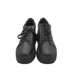 Adidasi dama Giulia, 39, imitație de piele, negru - imagine 3