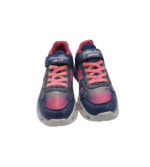 Adidasi copii Skechers, 34, imitație de piele, material textil, albastru roz - imagine 3