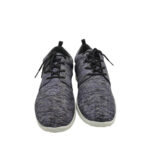 Adidasi barbati  41, material textil, gri - imagine 3