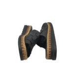 Saboti dama Rieker, 38, imitație de piele, negru - imagine 4