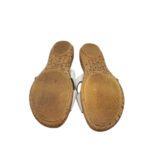 Saboti dama  40, piele, alb - imagine 5