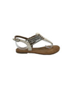 Sandale dama Tamaris, 36, piele, alb gri