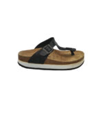 Saboti dama Esmara, 39, imitație de piele, negru