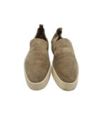 Espadrile dama 39, piele intoarsa, bej - imagine 3