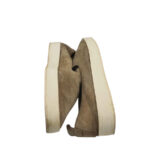 Espadrile dama 39, piele intoarsa, bej - imagine 4