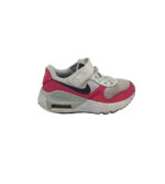 Adidasi copii Nike, 34, material textil, piele, alb roz